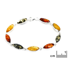 Collection Ambre BRACELET ARGENT AMBRE AB-BR006MR