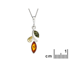 Collection Ambre PENDENTIF ARGENT AMBRE MGW19MR