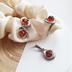 Collection Ambre PENDENTIF ARGENT AMBRE AMW00147R