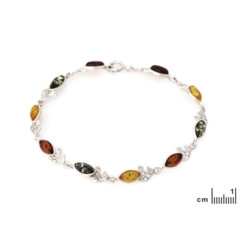 Collection Ambre BRACELET ARGENT AMBRE MGB305R