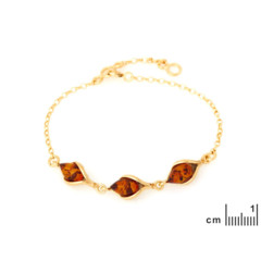 Collection Ambre BRACELET ARGENT AMBRE KM202AD