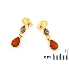 Collection Ambre BOUCLES D'OREILLES ARGENT AMBRE KMS4965KD