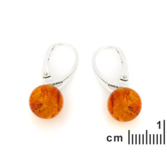 Collection Ambre BOUCLES D'OREILLES ARGENT AMBRE GDK46R