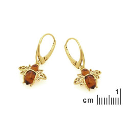 Collection Ambre BOUCLES D'OREILLES ARGENT AMBRE SA3627EOR