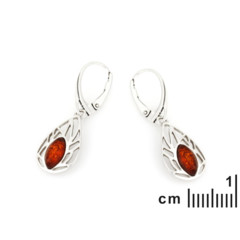 Collection Ambre BOUCLES D'OREILLES ARGENT AMBRE GDK51R
