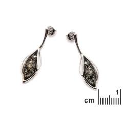 Collection Ambre BOUCLES D'OREILLES ARGENT AMBRE SA3569EOR