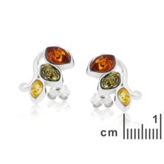Collection Ambre BOUCLES D'OREILLES ARGENT AMBRE MGK19MR