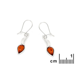 Collection Ambre BOUCLES D'OREILLES ARGENT AMBRE MGK210R