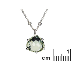 Collection Améthyste Collier Argent Améthyste CVL-BO006-AM