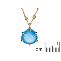 Collection Améthyste Collier Argent doré Améthyste CJF-CL112-CH-D