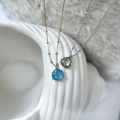 Collection Améthyste Collier Argent doré Améthyste CJF-CL112-CH-D