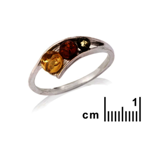 Collection Ambre BAGUE ARGENT AMBRE