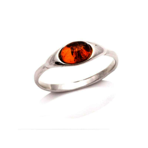 Collection Ambre Bague Argent Ambre AJP7-120R-50
