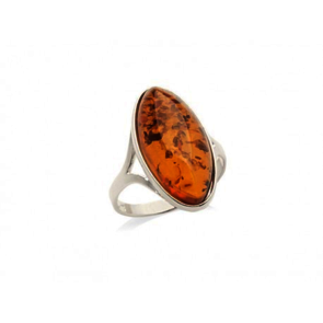 Collection Ambre Bague Argent Ambre AJP7-177R