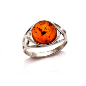 Collection Ambre Bague Argent Ambre AJP7-421R