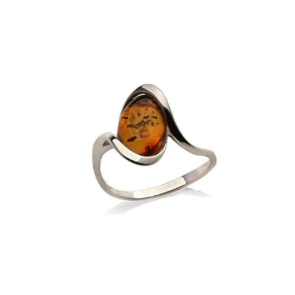 Collection Ambre Bague Argent Ambre AMP0022R-50