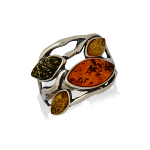 Collection Ambre BAGUE ARGENT AMBRE AR-BA024M-52