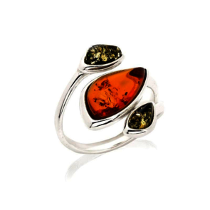 Collection Ambre BAGUE ARGENT AMBRE GI-BA057MR-50