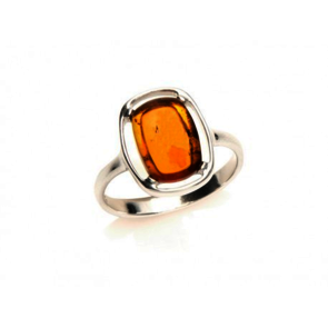 Collection Ambre Bague Argent Ambre SA2965ROR