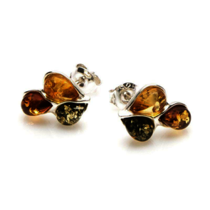 Collection Ambre BOUCLES D'OREILLES ARGENT AMBRE AJK5-506MR