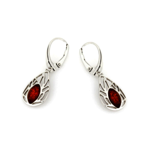 Collection Ambre BOUCLES D'OREILLES ARGENT AMBRE GDK51R