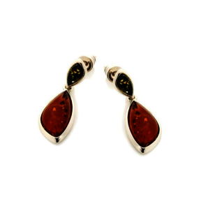 Collection Ambre BOUCLES D'OREILLES ARGENT AMBRE GI-BO057MR