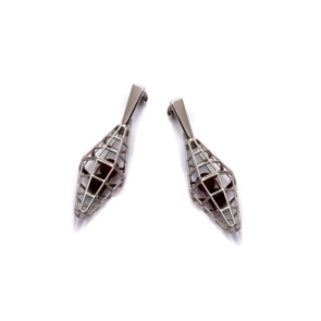 Collection Ambre BOUCLES D'OREILLES ARGENT AMBRE KL480-342ER