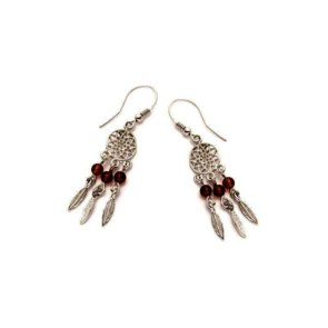 Collection Ambre BOUCLES D'OREILLES ARGENT AMBRE KM929KR