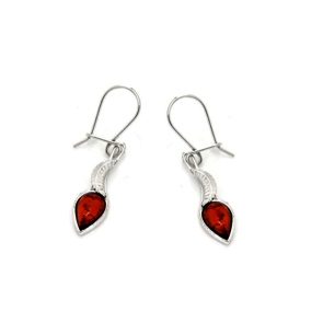 Collection Ambre BOUCLES D'OREILLES ARGENT AMBRE MGK210R