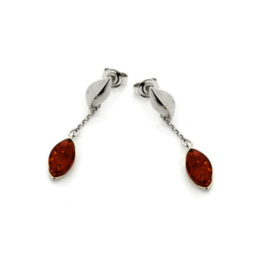 Collection Ambre BOUCLES D'OREILLES ARGENT AMBRE SA3627EOR