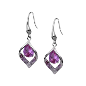 Bijoux Lotus Silver (Argent 925m/l) Boucles-Doreilles Lotus Silver LP3711-4/2