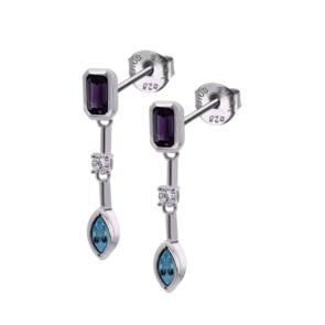 Bijoux Lotus Silver (Argent 925m/l) Boucles-Doreilles Lotus Silver LP3882-4/1
