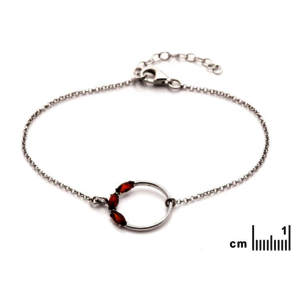 Collection Ambre BRACELET ARGENT AMBRE