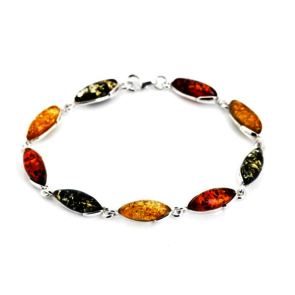 Collection Ambre BRACELET ARGENT AMBRE AB-BR006MR
