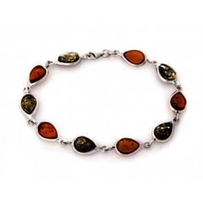 Collection Ambre BRACELET ARGENT AMBRE AJB3-427R