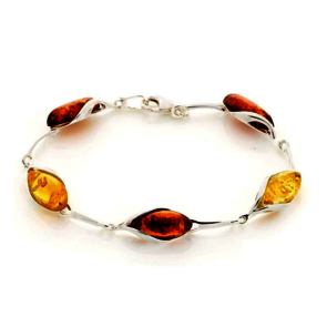 Collection Ambre BRACELET ARGENT AMBRE GD-BR084MR
