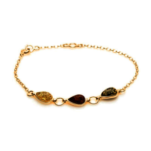 Collection Ambre BRACELET ARGENT AMBRE KM103AMD-1D