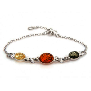 Collection Ambre BRACELET ARGENT AMBRE KM259AR