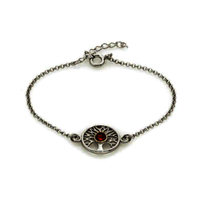 Collection Ambre BRACELET ARGENT AMBRE KM951AR-1