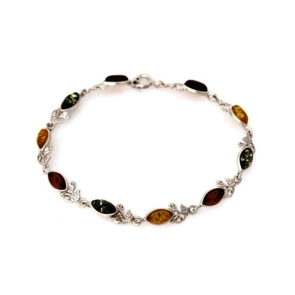 Collection Ambre BRACELET ARGENT AMBRE MGB305R