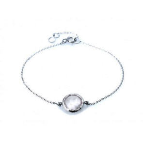 Collection quartz Bracelet Argent quartz Rose CJF-BR002-1