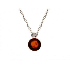 Collection Ambre COLLIER ARGENT AMBRE