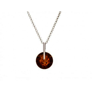 Collection Ambre COLLIER ARGENT AMBRE