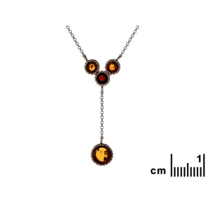 Collection Ambre COLLIER ARGENT AMBRE