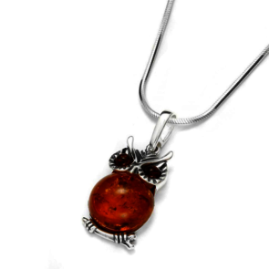 Collection Ambre COLLIER ARGENT AMBRE GI-PE008