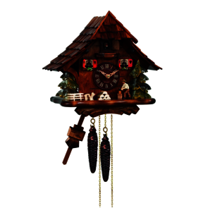 Coucous mécaniques Coucou et le Bûcheron. Réf. 4929