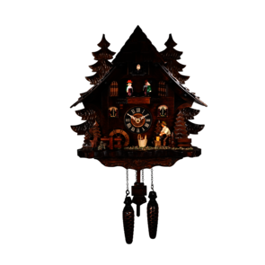 Coucous quartz Coucou et le bûcheron. Réf.473QMT