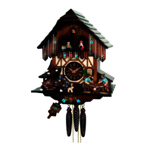 Coucous quartz Coucou et les scieurs de bois. Réf. 4637QMT