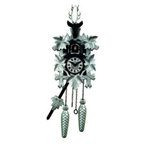 Coucous quartz Coucou. et sa tête de cerf Réf. 522/5/13 Q