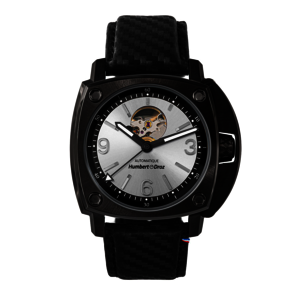 Montres Humbert Droz Homme HD1 Coeur Ouvert "Platine"